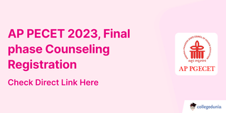AP PECET 2023, Final phase Counseling Registration Begins Today i.e, October 30 @pecet-sche.aptonline.in; Check Direct Link Here